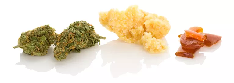 different types of thc